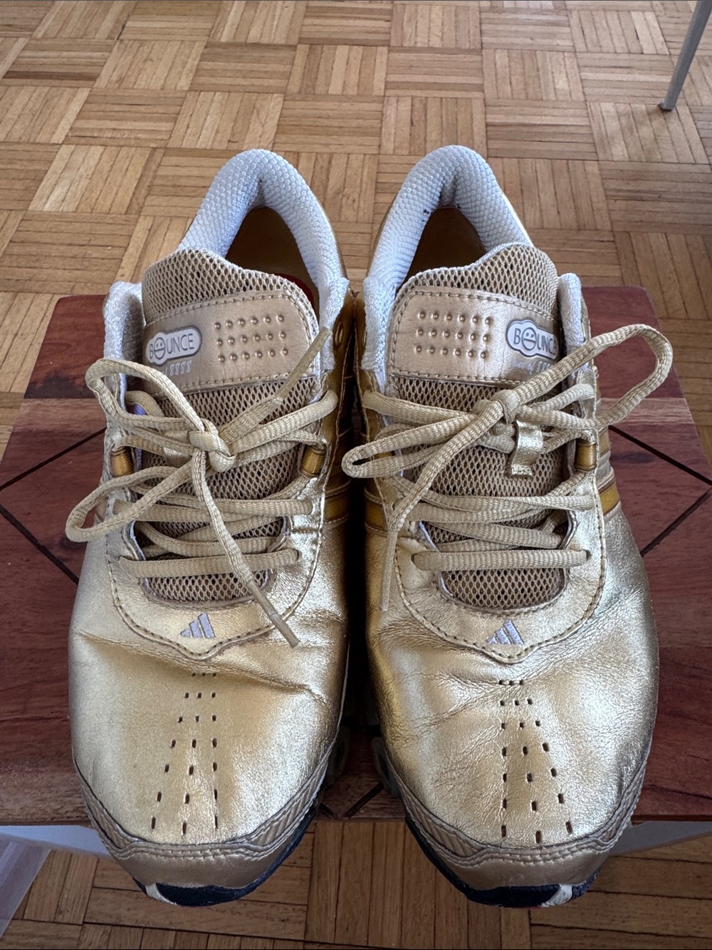 adidas Gold Athletic Running Shoes